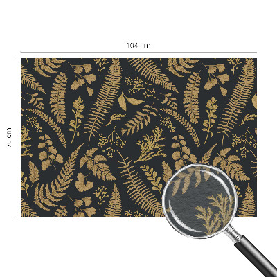 Motivtapete aus Vlies Botanische Blätter