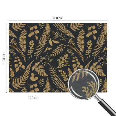 Motivtapete aus Vlies Botanische Blätter