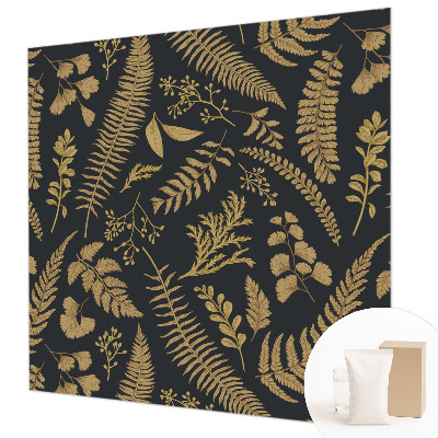 Motivtapete aus Vlies Botanische Blätter