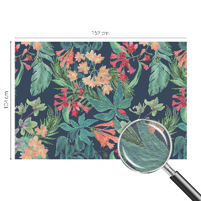 Fototapete fürs Kinderzimmer Tropische Blumen