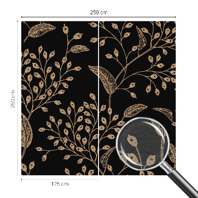 Vlies-Fototapete nach Maß mit botanischem Motiv für eine elegante Wandgestaltung