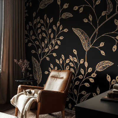Vlies-Fototapete nach Maß mit botanischem Motiv für eine elegante Wandgestaltung