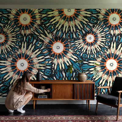 Vlies-Fototapete fürs Kinderzimmer mit floralem Motiv namens „Blumenenergie“