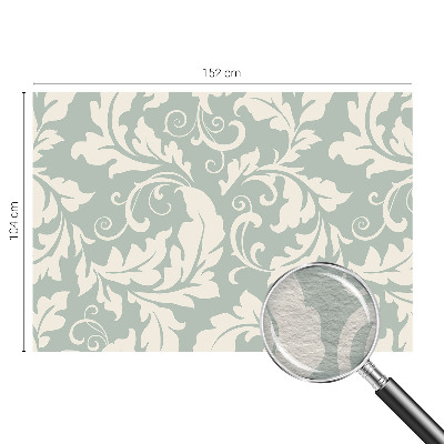 Vlies-Fototapete fürs Schlafzimmer Dekorative Blätter