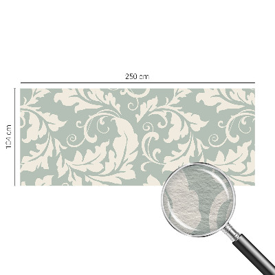 Vlies-Fototapete fürs Schlafzimmer Dekorative Blätter