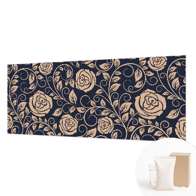 Moderne Vlies-Fototapete mit romantischem Blumenmotiv