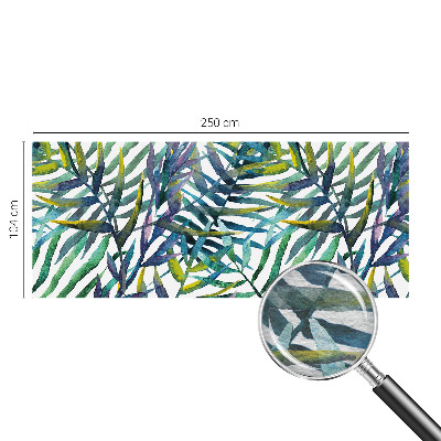 Bedruckte Vlies-Fototapete mit Motiv exotischer Vegetation