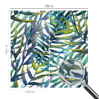 Bedruckte Vlies-Fototapete mit Motiv exotischer Vegetation