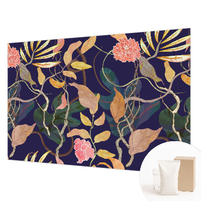 Motivtapete mit pflanzlichem Motiv in elegantem Design