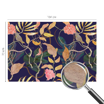 Motivtapete mit pflanzlichem Motiv in elegantem Design
