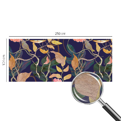 Motivtapete mit pflanzlichem Motiv in elegantem Design