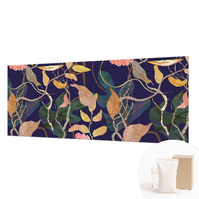 Motivtapete mit pflanzlichem Motiv in elegantem Design