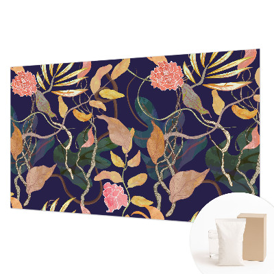 Motivtapete mit pflanzlichem Motiv in elegantem Design