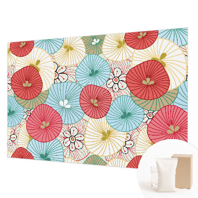 Bildtapete Blumenmuster