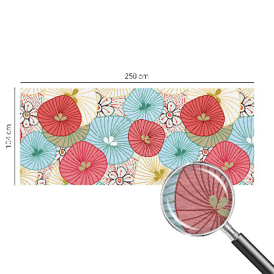 Bildtapete Blumenmuster