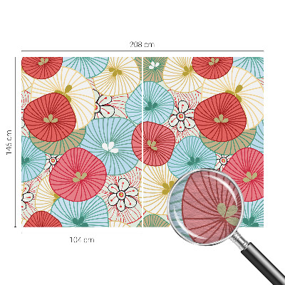 Bildtapete Blumenmuster