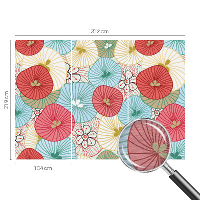 Bildtapete Blumenmuster