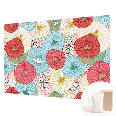 Bildtapete Blumenmuster