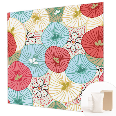 Bildtapete Blumenmuster