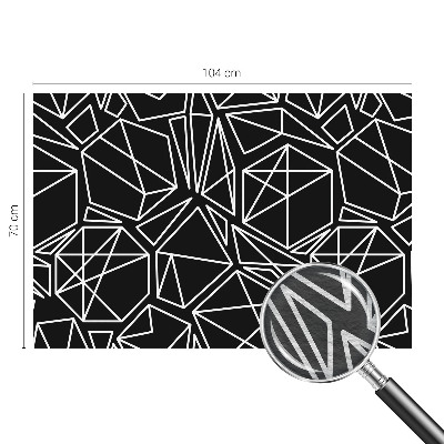 Dekorative Wand-Fototapete mit modernem abstraktem Motiv