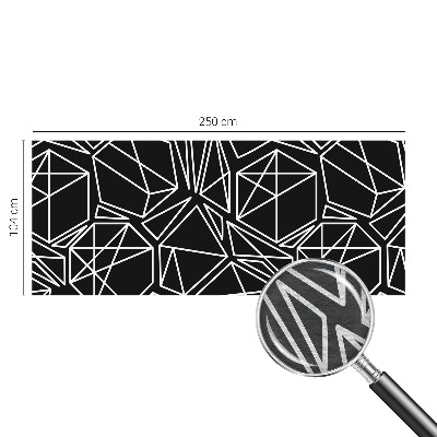 Dekorative Wand-Fototapete mit modernem abstraktem Motiv