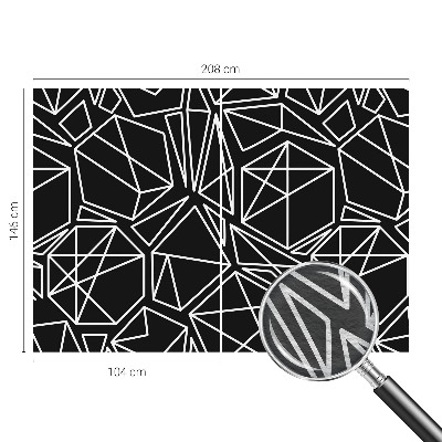 Dekorative Wand-Fototapete mit modernem abstraktem Motiv