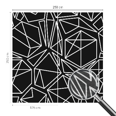 Dekorative Wand-Fototapete mit modernem abstraktem Motiv