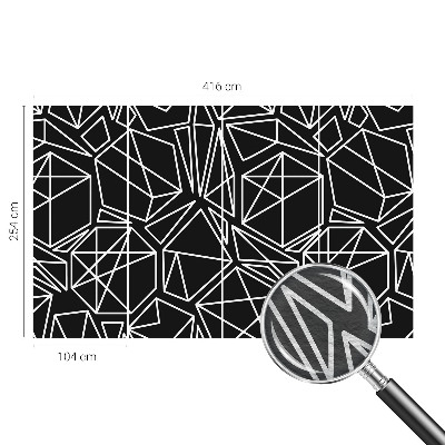 Dekorative Wand-Fototapete mit modernem abstraktem Motiv