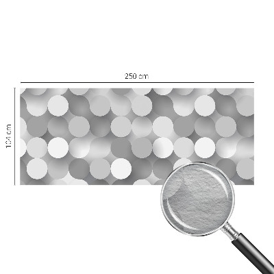 Vlies-Fototapete Graue Kreise