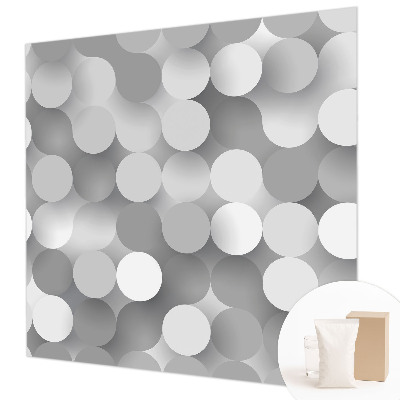 Vlies-Fototapete Graue Kreise