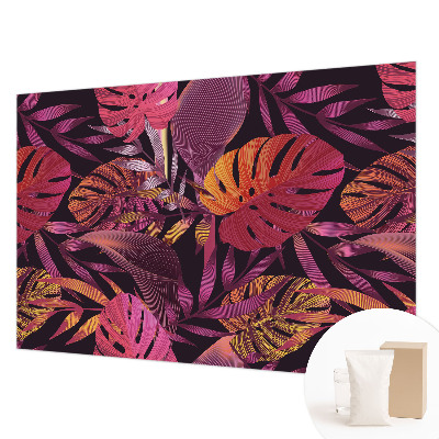 Wandtapete Exotische Blätter