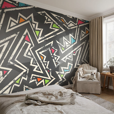 Fototapete aus Vlies mit energetischem Geometrie‑Motiv