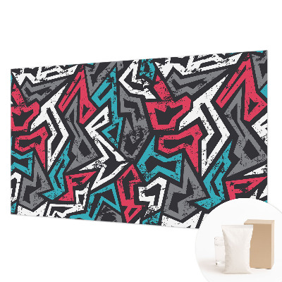Motivtapete aus Vlies mit abstraktem Mosaikdesign