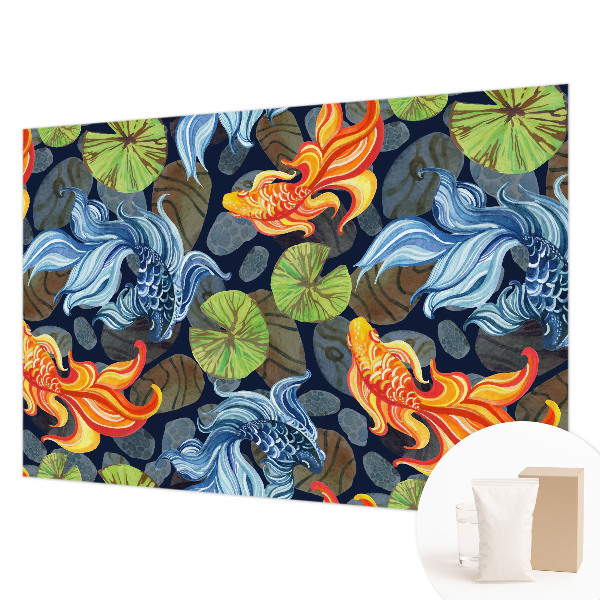 Vlies-Fototapete fürs Kinderzimmer Fischmuster