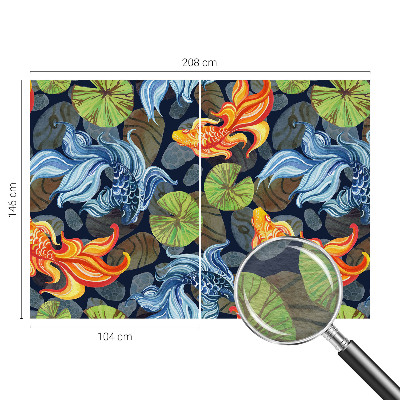 Vlies-Fototapete fürs Kinderzimmer Fischmuster