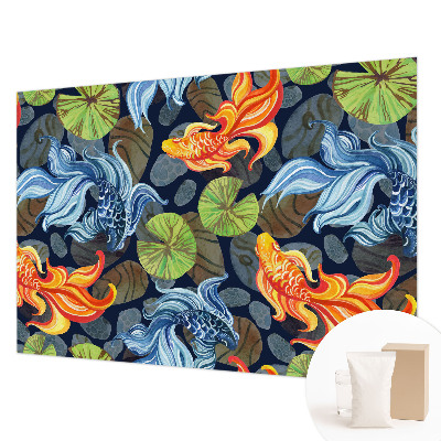 Vlies-Fototapete fürs Kinderzimmer Fischmuster