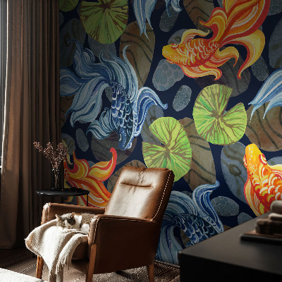 Vlies-Fototapete fürs Kinderzimmer Fischmuster