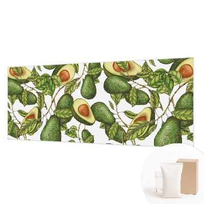 Bedruckte Vlies-Fototapete mit Avocado-Muster