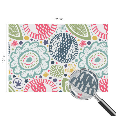 Vliestapete fürs Schlafzimmer Blumenmuster