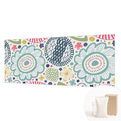 Vliestapete fürs Schlafzimmer Blumenmuster