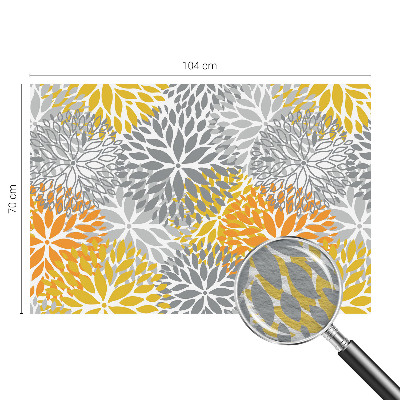 Moderne Vlies-Fototapete Blumenenergie