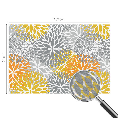 Moderne Vlies-Fototapete Blumenenergie