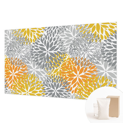 Moderne Vlies-Fototapete Blumenenergie