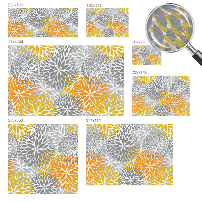 Moderne Vlies-Fototapete mit dem Motiv „Blumenenergie“