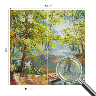 Fototapete nach Maß Idyllischer See