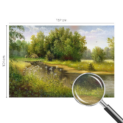 Vlies-Fototapete mit einem Motiv einer ländlichen Landschaft