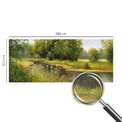 Vlies-Fototapete mit einem Motiv einer ländlichen Landschaft
