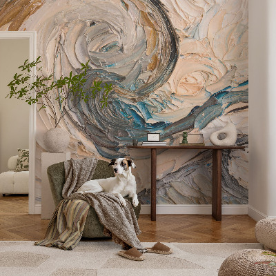 Motivtapete aus Vlies Bunte Wirbel