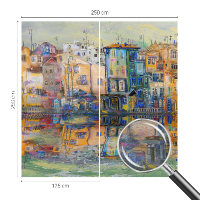 Motivtapete aus Vlies Magische Stadt