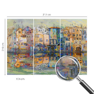 Motivtapete aus Vlies Magische Stadt